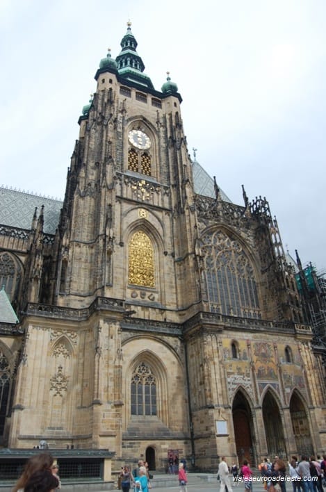 Fachada de la Catedral de Praga
