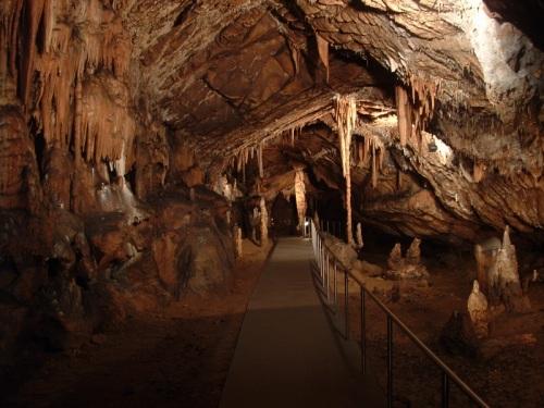 Cueva Baradla en Aggtelek, en Hungría