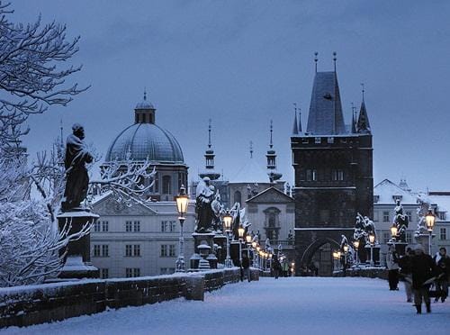 Invierno en Praga