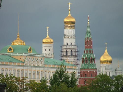 Kremlin, arte bello en el Casco Histórico de Moscú