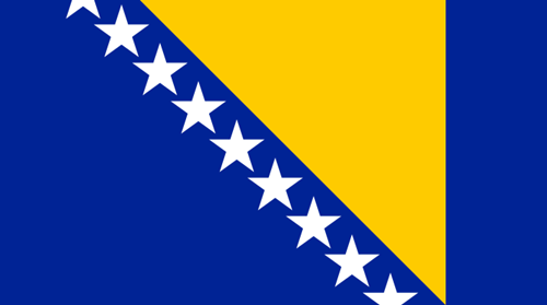 Bandera Bosnia Hersegovina