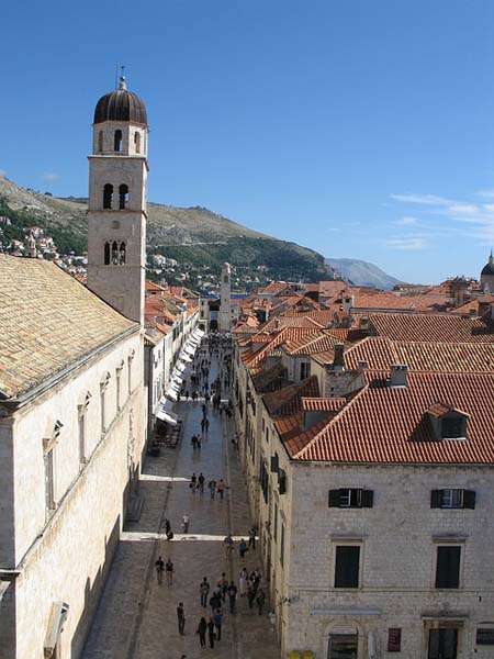 Calle Placa en Dubrovnik