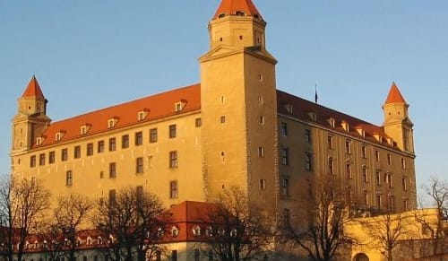 Visita al castillo de Bratislava