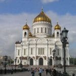 La Catedral de Cristo Salvador, en Moscú