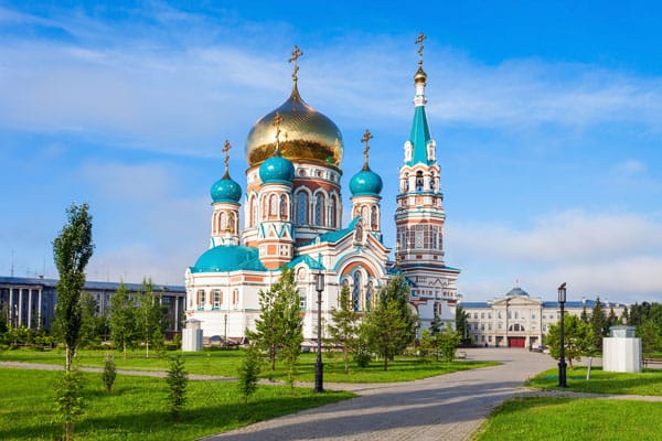 Catedral de Omsk Rusia