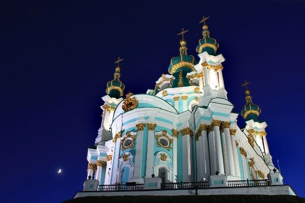 Iglesia de San Andrés en Kiev