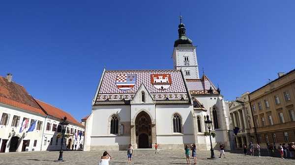 Iglesia de San Marcos en Zagreb
