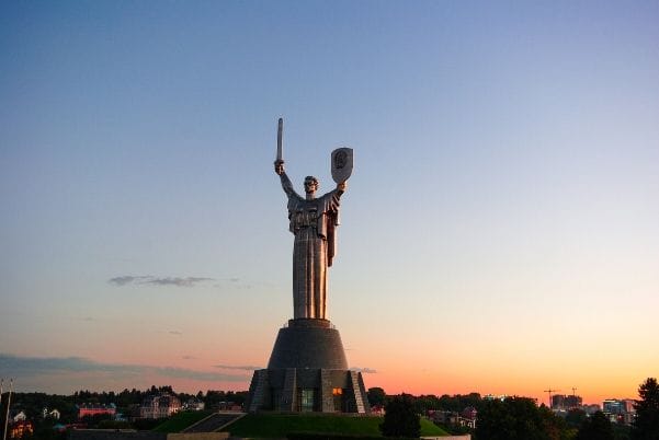 Monumento a la Madre Patria en Kiev