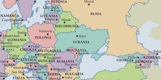 Lista de países de Europa del Este : Viaje a Europa del Este