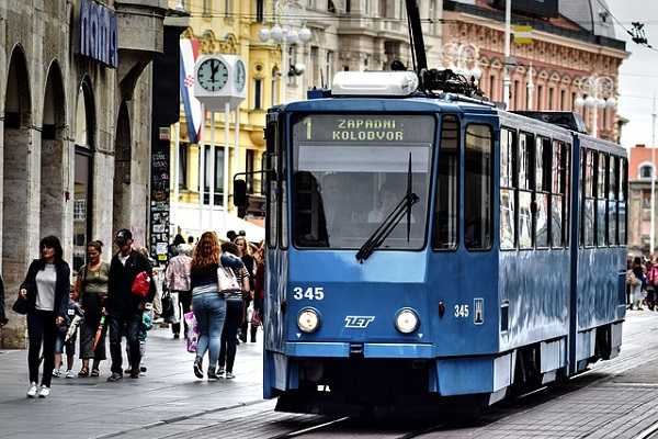 Tranvía en Zagreb