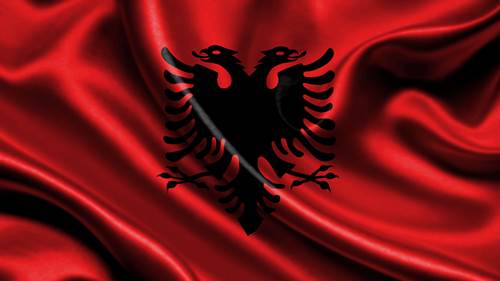 bandera albanesa