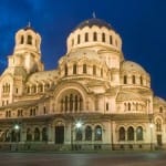 Visitando iglesias en Sofía