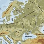 Geografía física y política de Europa del Este