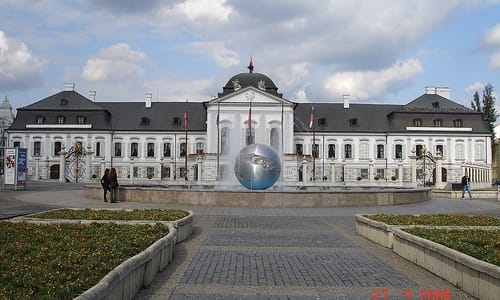 El Palacio Grassalkovich en Bratislava El Palacio Grassalkovich en Bratislava