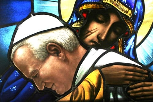 Virgen Negra y Juan Pablo II