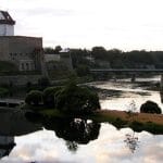 Narva, ciudad fronteriza en Estonia