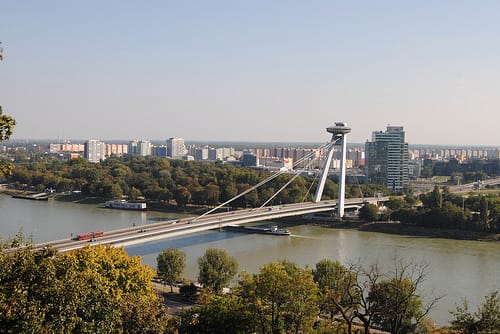 El Puente Nuevo sobre el Danubio