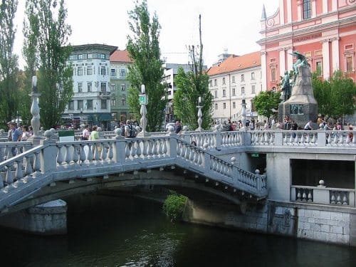 El Puente Triple de Liubliana