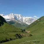 Svaneti, región montañosa en Georgia