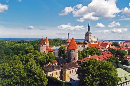 Tallin, la capital de Estonia