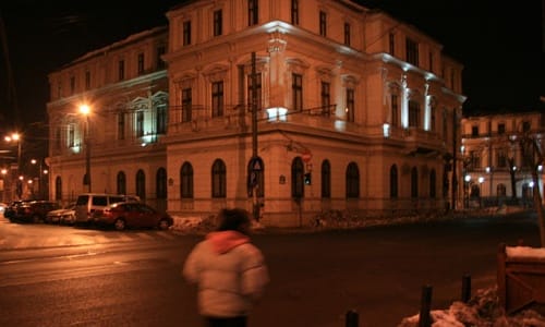 La calle Victoriei en Bucarest
